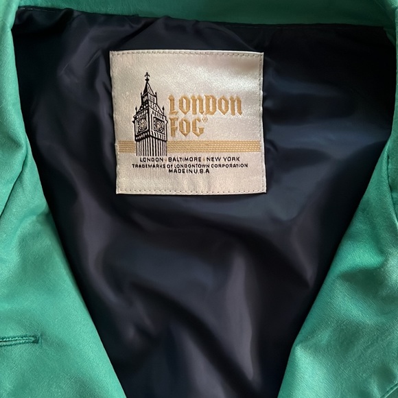 London Fog RARE Teal Duster - Picture 3 of 5
